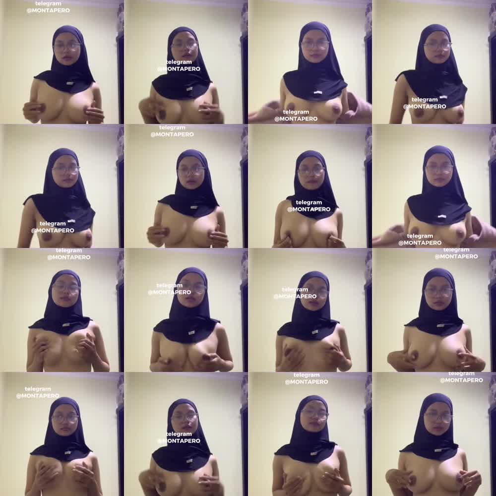 Mama Muda Hijab kacamata Imut Sange